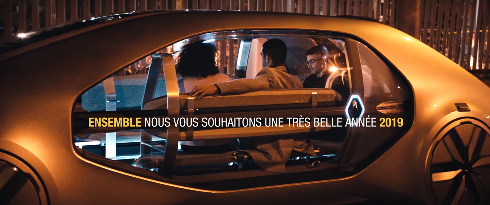 Renault, Carte de vœux digitale du Groupe Renault