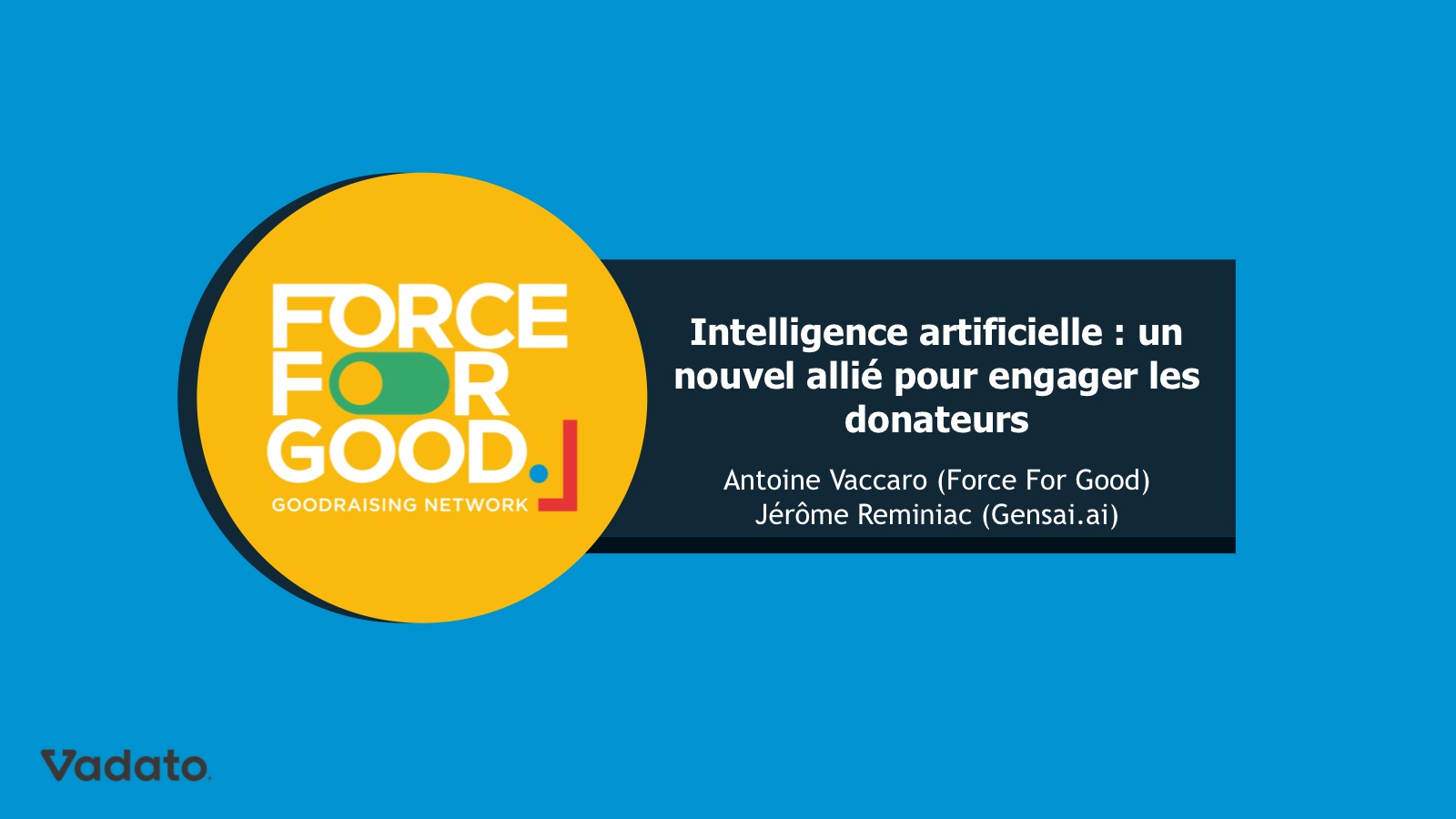 ForceForGood, Formation IA et intervention à la Good Week