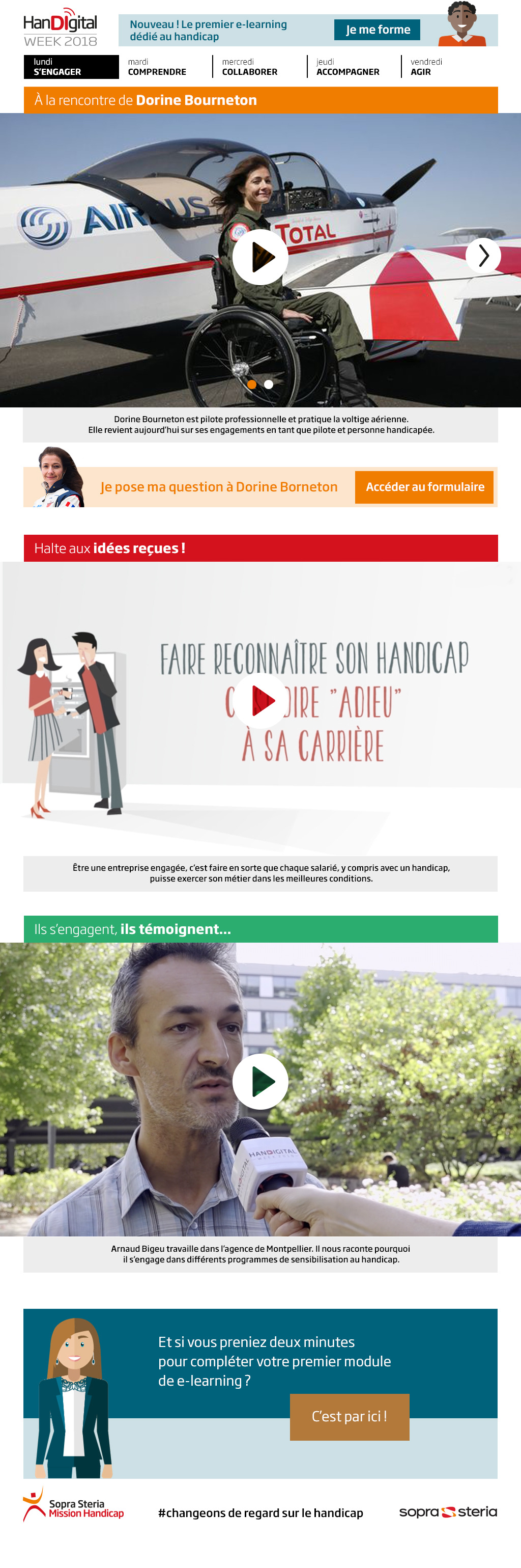 Sopra Steria, Handigital Week de Sopra Steria