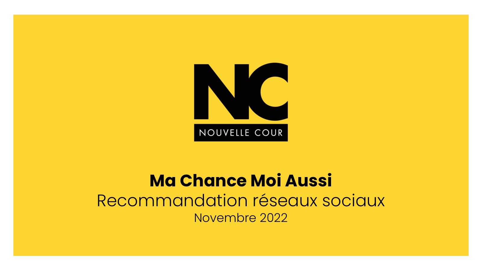 Nouvelle Cour, Appui conseil auprès de l'agence Nouvelle Cour